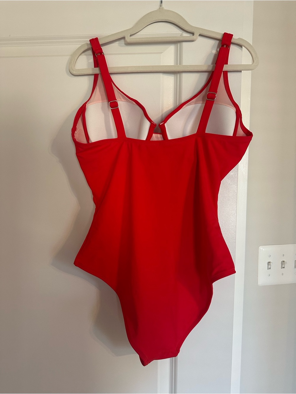 Cupshe Red One-Piece Swimsuit - Picture 2 of 3